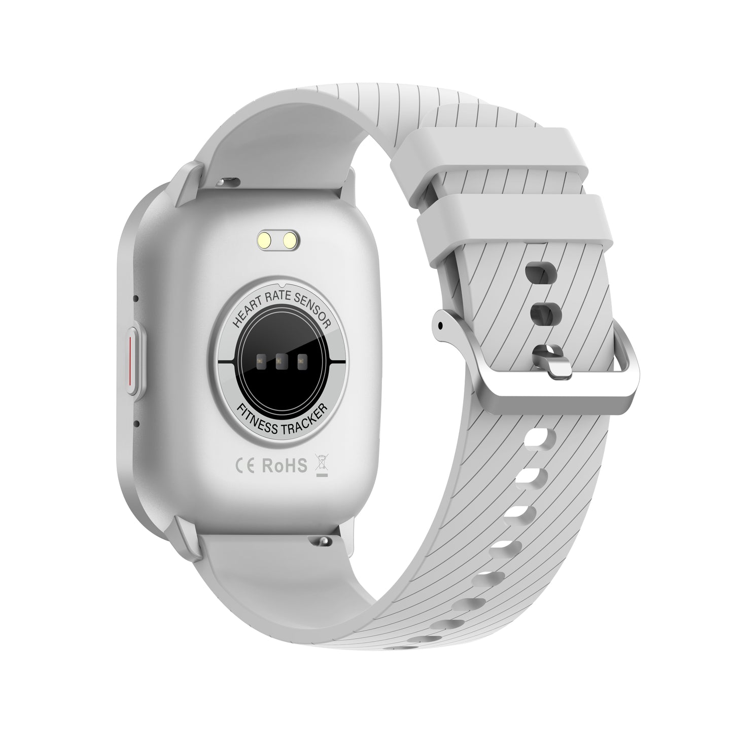 Fitpolo Alfa Smart Watch White – ساعة رياضية ذكية بتصميم أنيق ( أبيض )
