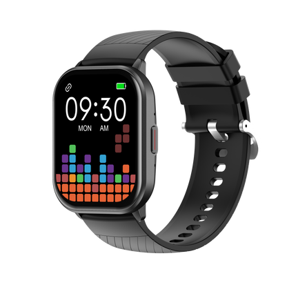 Fitpolo Alfa Smart Watch Black –  ساعة رياضية ذكية بتصميم أنيق  أسود