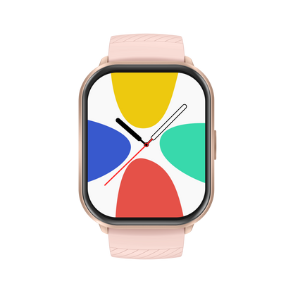 Fitpolo Alfa Smart Watch Rose Gold – ساعة رياضية ذكية بتصميم أنيق وردي