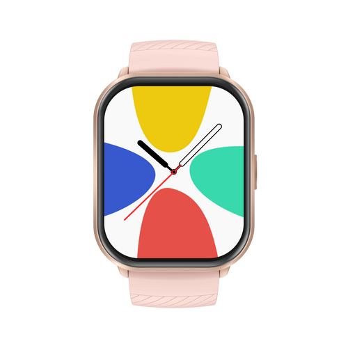 Fitpolo Alfa Smart Watch Rose Gold – ساعة رياضية ذكية بتصميم أنيق وردي