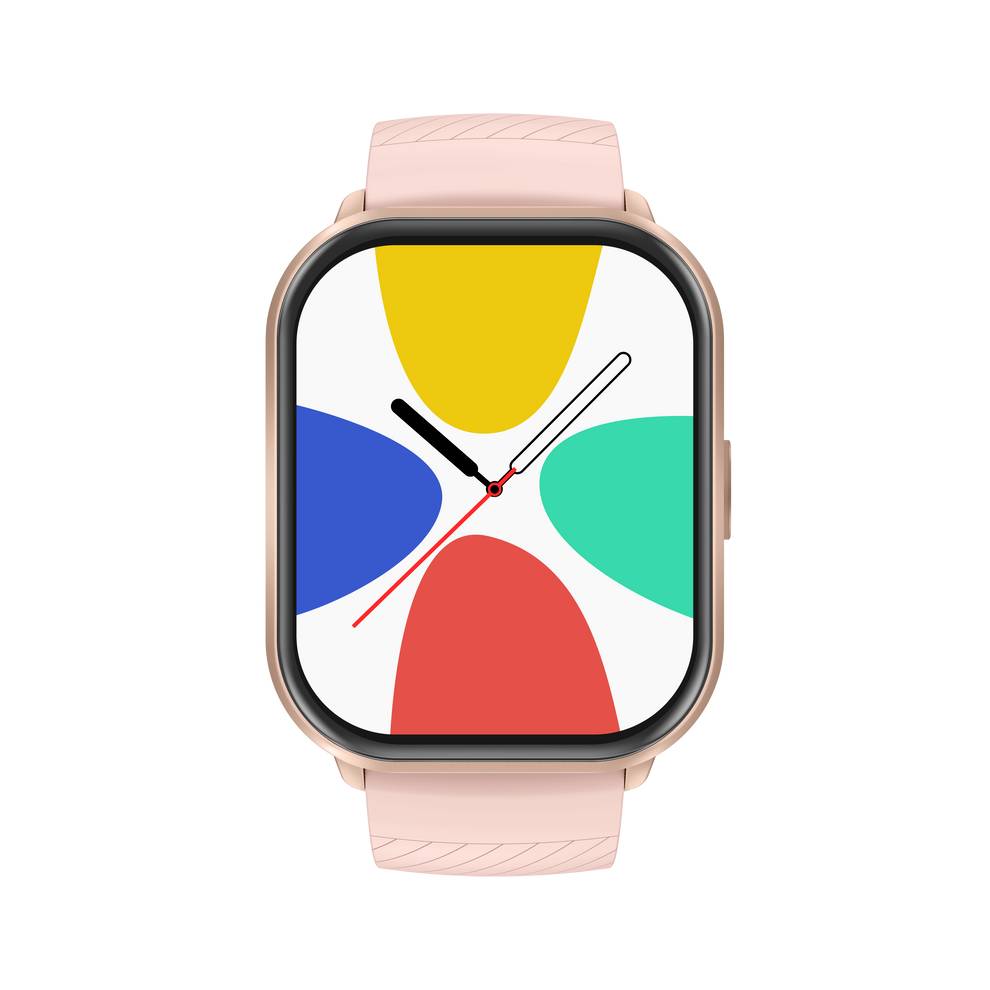 Fitpolo Alfa Smart Watch Rose Gold – ساعة رياضية ذكية بتصميم أنيق وردي