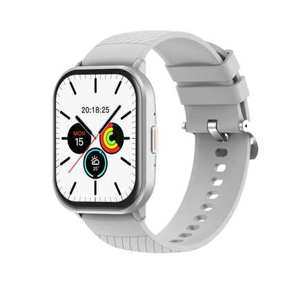Fitpolo Alfa Smart Watch White – ساعة رياضية ذكية بتصميم أنيق ( أبيض )